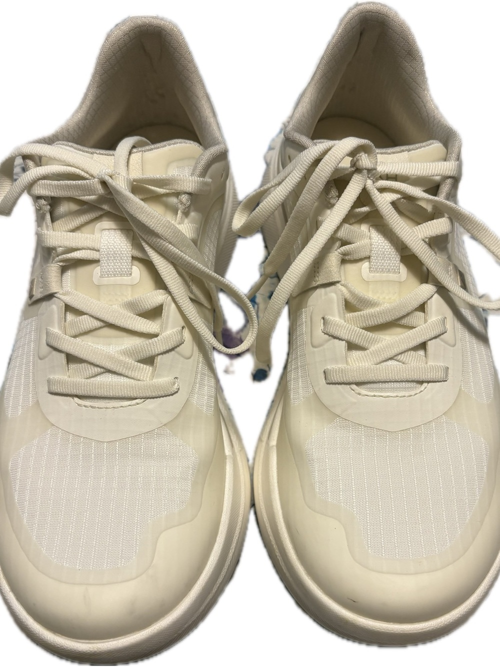 Ahnu Women’s Cream Lace-Up Casual Sneakers